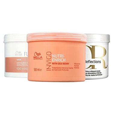 Imagem de Kit Wella Pro Masc Er500 + Masc Rf500 + Masc Fs500
