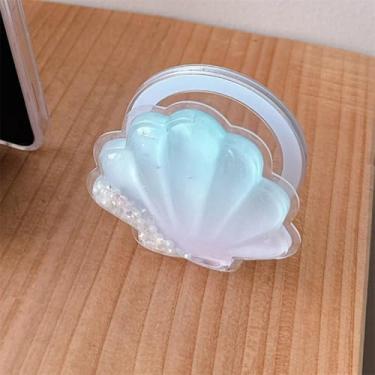 Imagem de Capa para Galaxy Z Flip6 com suporte magnético e bolinhas simples (apenas para Galaxy Z Flip6/suporte)