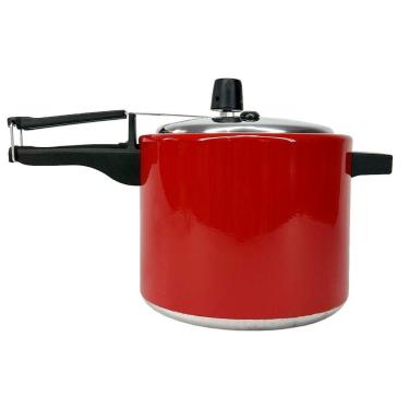 Imagem de Panela De Pressão 4,5 Litros Alumínio - Vermelho