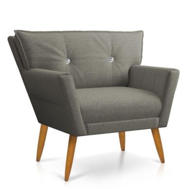 Imagem de Poltrona Anitta Linho Grafite A26