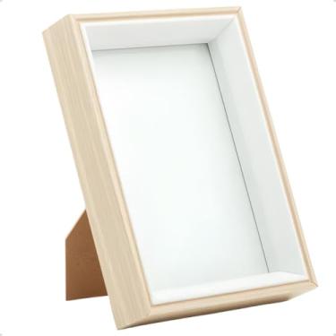 Imagem de Porta Retratos, Porta Retrato de Mesa Mdf Collection Moldura Decorativa Profunda de Fotos(15x20cm)(1un)