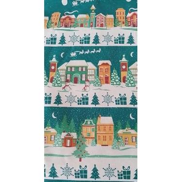 Imagem de Tecido Tricoline Vila de Natal 55 x 150 cm
