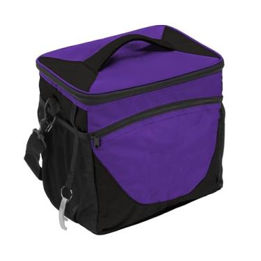 Imagem de Logo Brands Cooler roxo liso para 24 latas