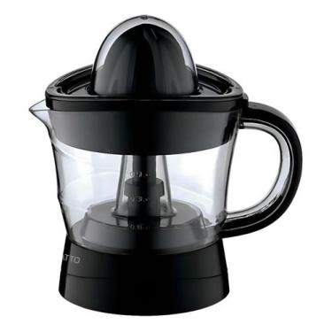 Imagem de Espremedor Extrator De Frutas 700ml 25w Agratto Cor Preto, 110V