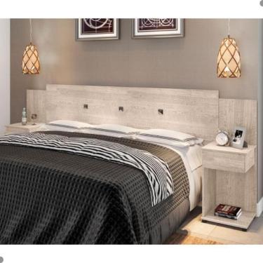 Imagem de Cabeceira Box Extensiva Bruna Amarula