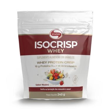 Imagem de Isocrisp Whey Protein Crisp Vitafor Pouch 240g Neutro