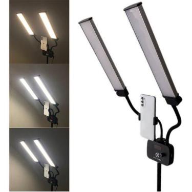 Imagem de Ring Light Led Com Braço Duplo Articulado Profissional Sem tripé S - S