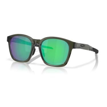 Imagem de Oakley Shackle Óculos de sol Olive Ink com lente de irídio Prizm Jade 52 mm 9507D-0252 + estojo esportivo