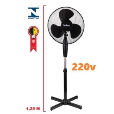 Imagem de Ventilador de Coluna Pedestal de 40cm Silencioso Potente - Sun Rays, 2