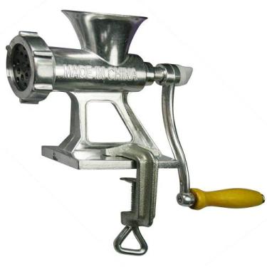 Imagem de Maquina Moer Carne Moedor Faz Linguica Funil Profissional Hamburguer K