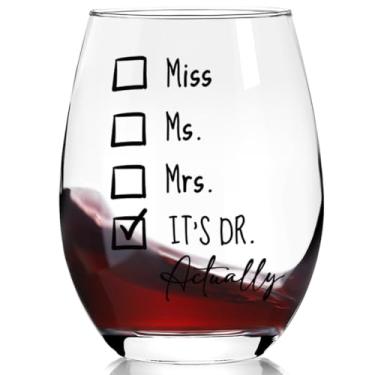 Imagem de Ymzkpoa Presentes engraçados de formatura de doutorado para mulheres, ela, amigos, irmã, filha, It's Dr Actually, melhores presentes de doutorado de 2025 para Natal, aniversário, presente de defesa de