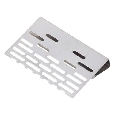 Imagem de Asixxsix Suporte para Espátula de Portão de Graxa, Rack de Ferramentas de Churrasco de Aço Inoxidável, Grade de Cozimento de Aquecimento Uniforme, Acessórios de Churrasco Fáceis de Limpar