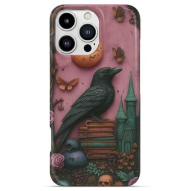 Imagem de GEQCDBN Capa protetora para iPhone 16 Pro, capa protetora de TPU (poliuretano termoplástico) macia e fina à prova de choque para mulheres, homens e meninas de 6,3 polegadas