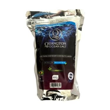 Imagem de Sal Marinho Integral Moído Natural Quanqton Ocen Salt 500g