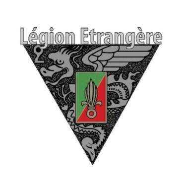 Imagem de Adesivo Légion Etrangre Adesivo Externo - Mundo Do Militar