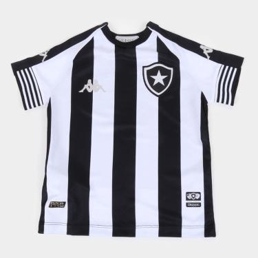 Imagem de Camisa Botafogo Infantil I 20/21 s/n° Torcedor Kappa-Unissex