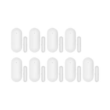 Imagem de Sensor Magnético Sem Fio Para Porta E Janela EV1527 RF 433MHz Sistema 