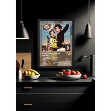 Imagem de Quadro Lana Del Rey Norman Fucking Ro. (Colored) Com Vidro Tamanho:21c