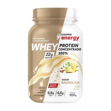 Imagem de Suplemento Alimentar Cooper Energy Whey Protein Concentrado 100% Sabor