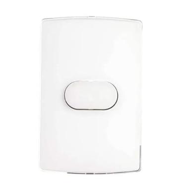 Imagem de INTERRUPTOR SIMPLES 10A 4X2 NYLON CINZA CLARO - NEREYA - PIAL - 663180