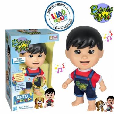 Imagem de Boneco Bento Musical Articulado 18CM Bento E Totó Brink Model