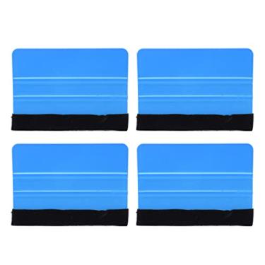 Imagem de Akozon Conjunto de Raspador de Vinil para Carro Com 10 Peças - Rodo de Feltro de Vinil Profissional Resistente a Arranhões para Aplicação de Filme, Reparo Eletrônico e Mudança de Cor do Veículo (#13)