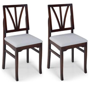 Imagem de Combo Cadeira Yady Tabaco