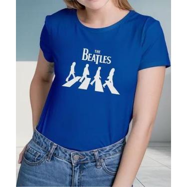Imagem de Camiseta Camisa Feminina Masculina Adulto Algodão Banda de Rock The Be