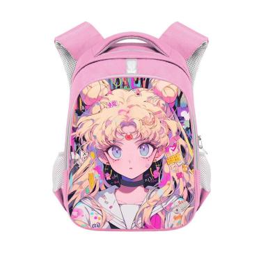 Imagem de Mochila Sailors Moons Tsukinos Usagis Cartoon Kids School