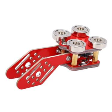 Imagem de Luocute Chave de Código Morse de Remo Duplo, Treinador Automático CW Keyer Com Base Magnética 4 Nd e Entrada de Som Universal de 3,5 Mm, para Iniciantes Em Rádio HAM e Usuários