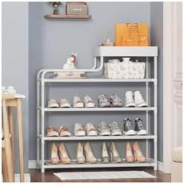 Imagem de Sapateira, estante, organizador, moveis, calcados, porta, objetos, design, e util