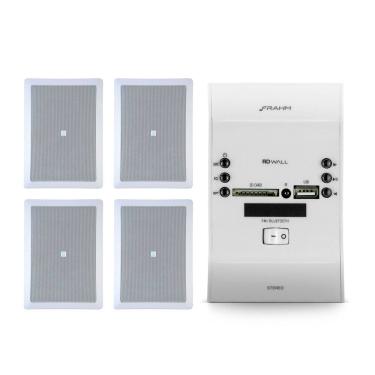 Imagem de Kit Rd Wall Frahm + 4 Arandelas 6w21rt