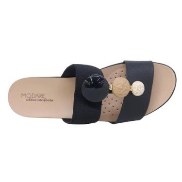 Imagem de Sandália Modare Ortopédica Feminina Ultra conforto Calce Fácil Macia L