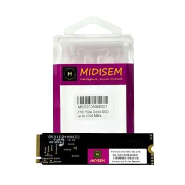Imagem de Midisem SSD M.2 PCIe 3.0 NVMe de 2 TB | Leitura/gravação de até 3500/3000 MB/s | Cache DRAM para velocidade e eficiência | 3D TLC NAND | Compatível com desktops e laptops | Garantia de 5 anos incluída