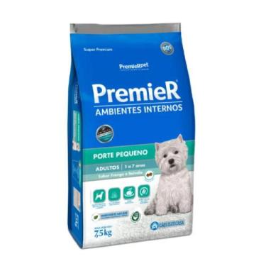 Imagem de Ração Premier Ambientes Internos Cães Adultos Frango 1Kg - PremierPet