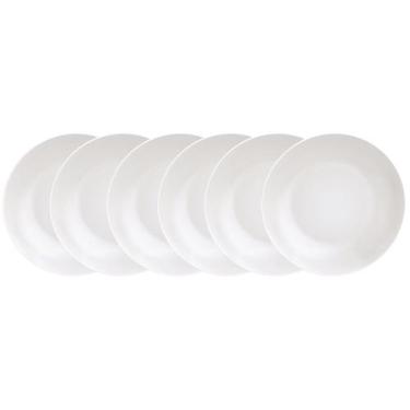 Imagem de Jogo de Pratos Redondo de Porcelana Branco - Tramontina