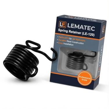 Imagem de LE LEMATEC Retentor de mola para pistola de cinzel de martelo pneumático - Retentor de substituição seguro e eficiente (LE-120)