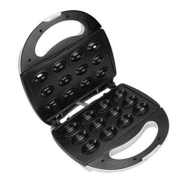 Imagem de Dioche Máquina de Fazer Biscoitos de Nozes Elétrica Dupla Face Antiaderente Com 12 Furos Máquina de Fazer Bolos de Nozes Aquecimento Rápido Fácil Limpeza de Pão Waffle de (Plugue EUA 110V)