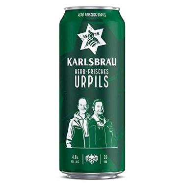 Imagem de Cerveja Karlsbrau G.urpils Lata 500ml - Importada da Alemanha