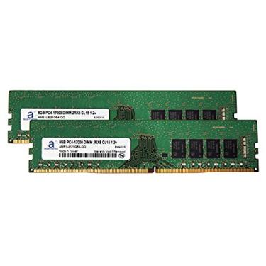 Imagem de Adamanta Atualização de memória de desktop de 16 GB (2 x 8 GB) para HP Envy 750-425qe Desktop Tower DDR4 2133Mhz PC4-17000 sem buffer DIMM 2Rx8 CL15 1.2v Notebook DRAM
