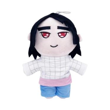 Imagem de Boneco De Pelúcia Tigre Roxo Anime Kpop Demons Hunters Chapéu Preto Ma