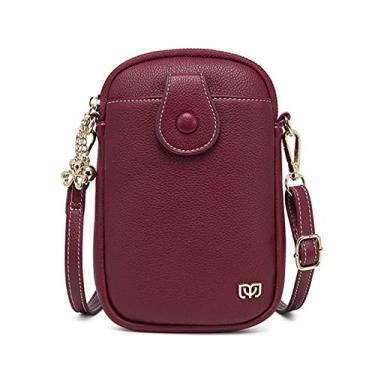 Imagem de Bolsa Transversal Feminina com e Bolso Padrão Sólido Zíper Bolsas Versáteis Leve para Uso Diário Viagens Compras