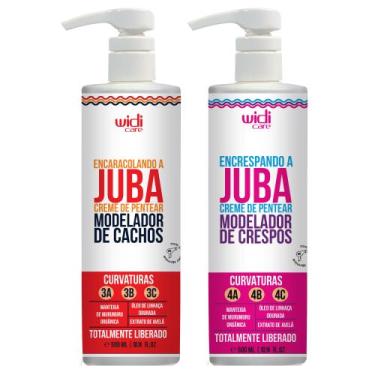 Imagem de Kit Widi Care Juba Encrespando 500ml + Encaracolando 500ml