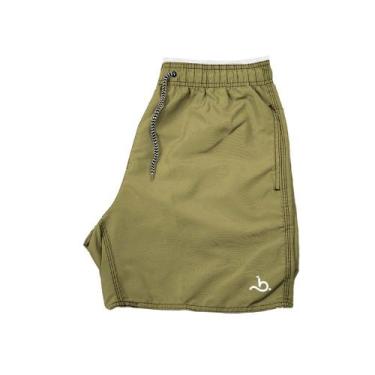 Imagem de Short Masculino Bege Curto Básico Academia Praia Runner Moda - Bueno S