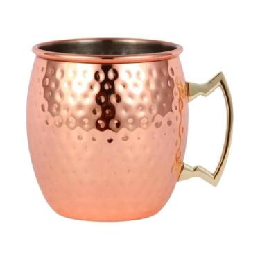 Imagem de Canecas De Aço Inoxidável Moscow Mule 500ML 1-6PCS Copos Para Cerveja 