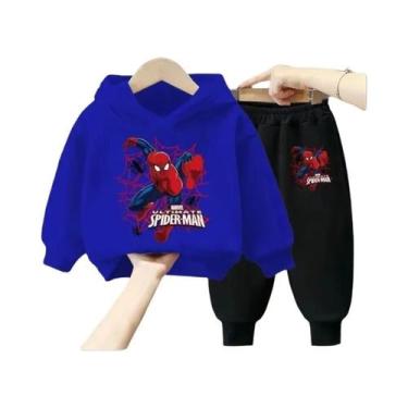 Imagem de Conjunto De Moletom E Calça Para Crianças Do Homem-Aranha, Marvel, Pri
