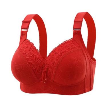 Imagem de Sutiã Esportivo Feminino Grande Tamanho, Sexy, De Renda, Sem Costura, 