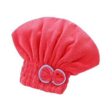 Imagem de Touca De Banho De Microfibra Com Secagem Rápida Para Mulheres, Acessór