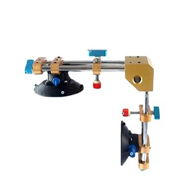 Imagem de U5GAAALPPQ9 Grampo de esquadria de pedra tensor de bancada de pedra pedra mármore laje de pedra copo de nivelamento junta de sucção forte junta sem costura (cor: 1 tamanho: Tipo de bomba de ar emenda