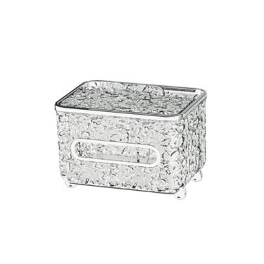 Imagem de Porta-toalhas de papel estilo simples caixa de lenços de mesa armazenamento multifuncional sala de estar mesa de café banheiro caixa de armazenamento de lenços recipiente de lenços